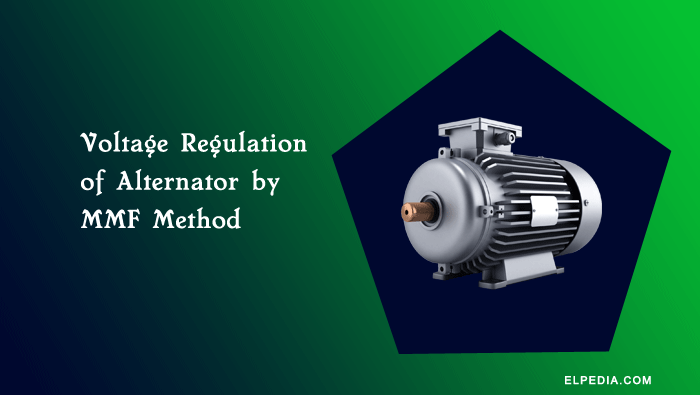 Regulation of alternator by MMF method