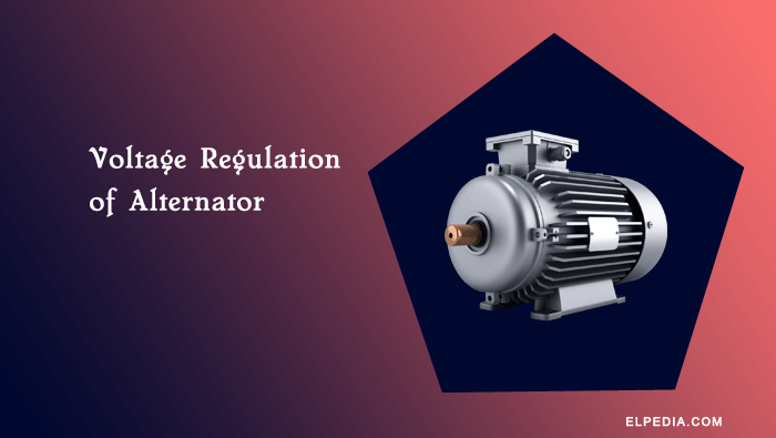 Voltage Regulation of alternator