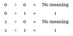 binary Division