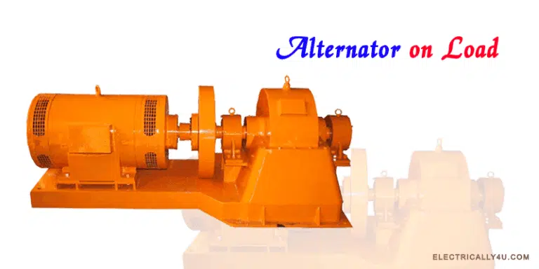 Alternator on load
