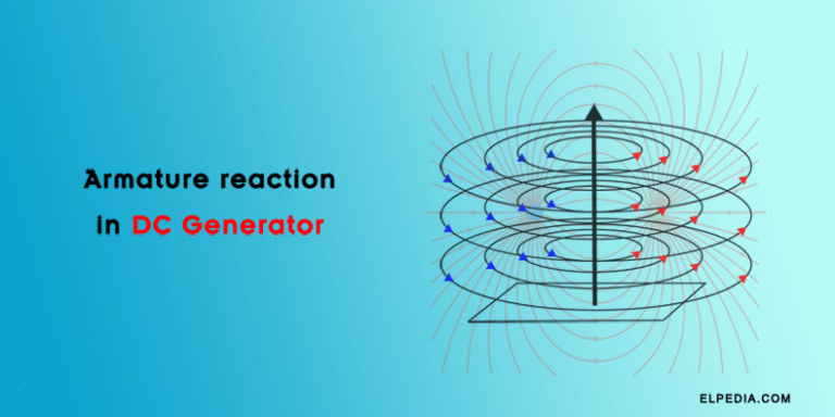 Armature reaction in dc generator