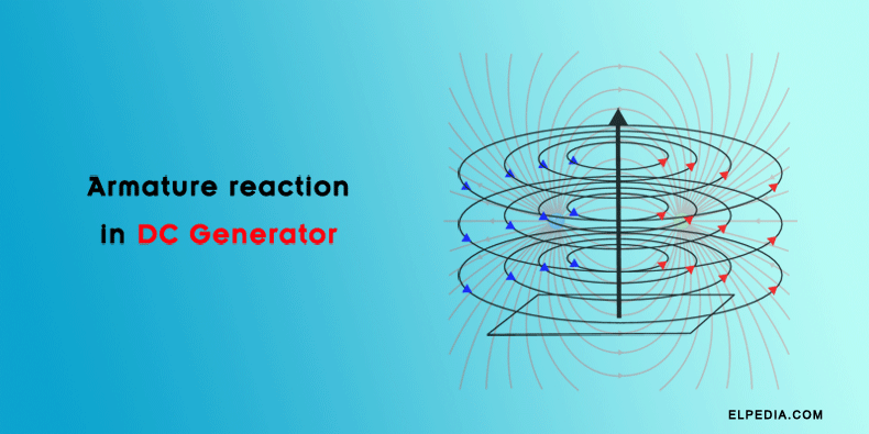 Armature reaction in dc generator