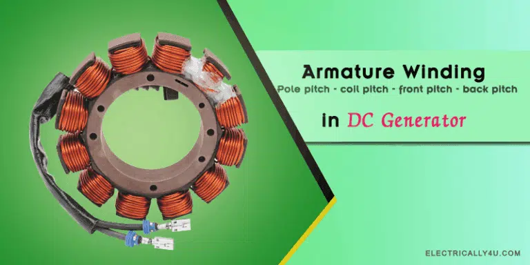 Pitch of an Armature winding