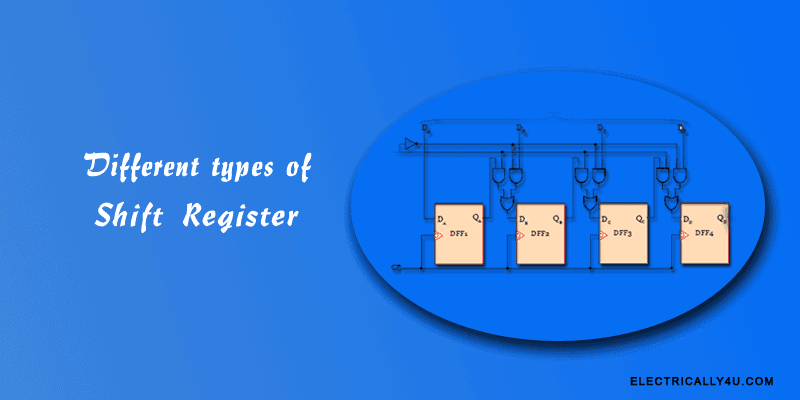 Different types of shift register