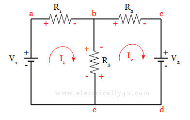 Steps to solve mesh analysis method _3