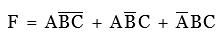 problems on multiplexer - 3 boolean expression