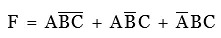 problems on multiplexer - 3 boolean expression