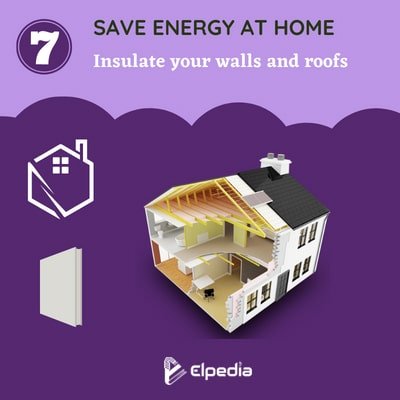 Insulate your walls and roof can save your energy