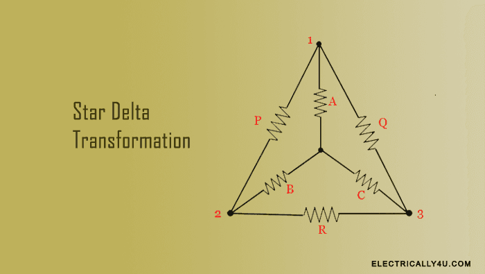 star delta transformation