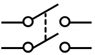 DPST switch symbol