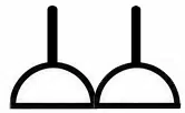 Double socket outlet