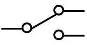 SPDT Switch symbol