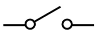 SPST Switch symbol