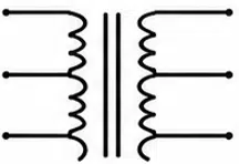 Three phase transformer