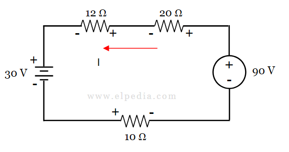 kirchhoffs voltage law - problem3 solution