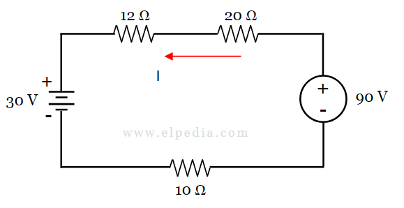 kirchhoffs voltage law - problem3